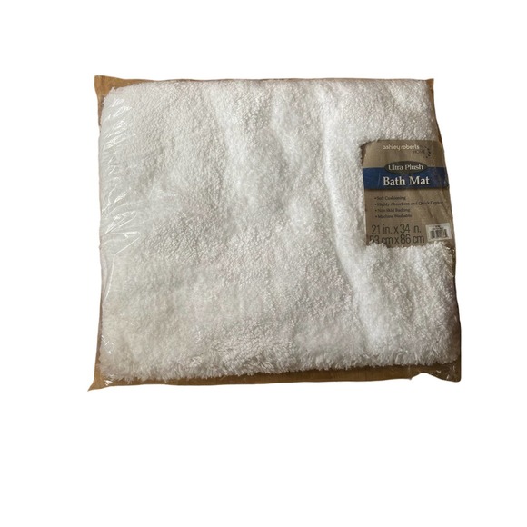 Stephan Ashley Roberts Ultra Plush Polyester Shaggy Floor Bath Non-Slip - Picture 4 of 4